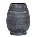 Relica Etched Ceramic Vase