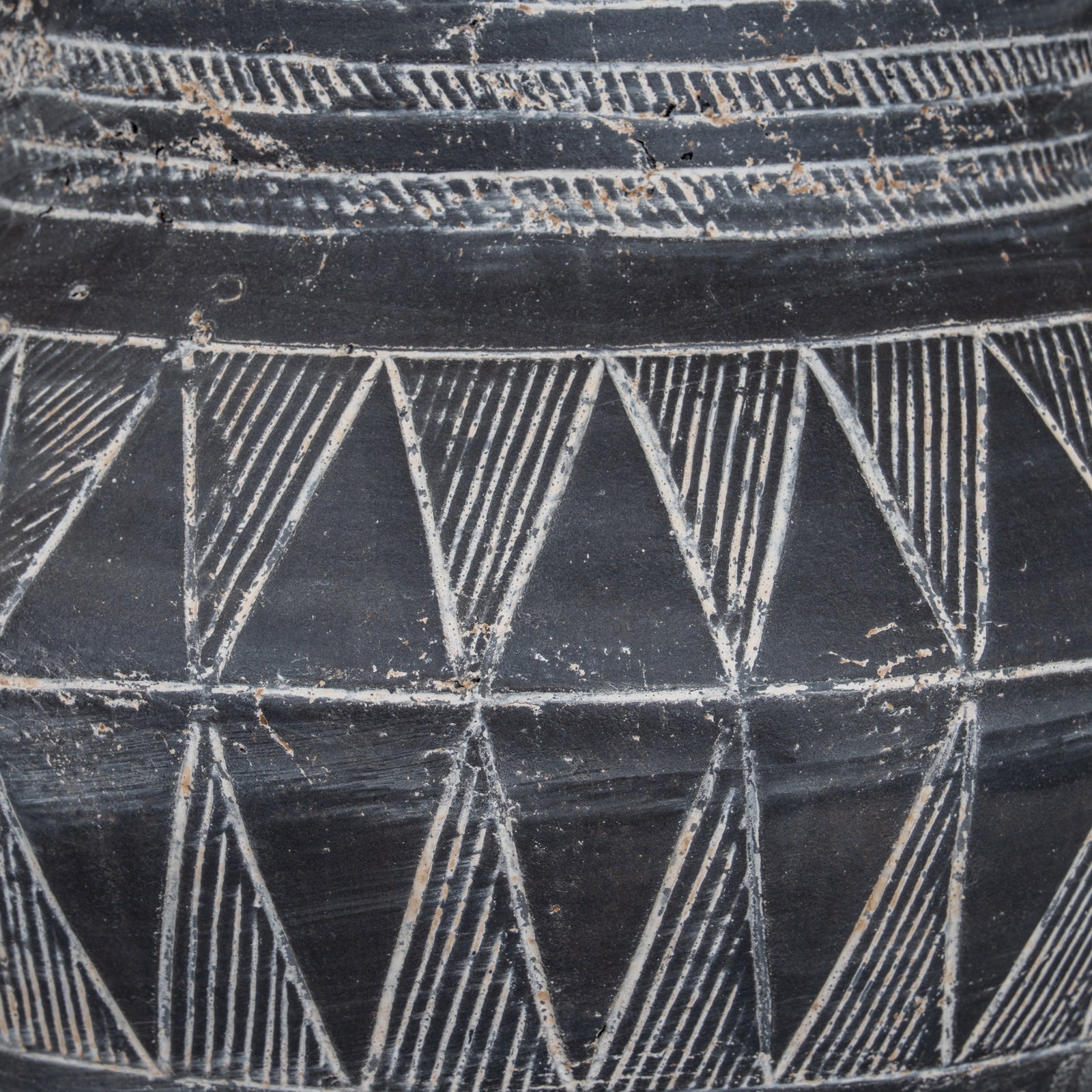 Relica Etched Tall Twin-Handle Pot
