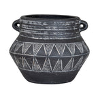 Relica Etched Twin-Handle Vessel