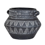Relica Etched Twin-Handle Vessel