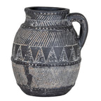 Relica Etched Tall Ceramic Jug