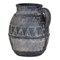 Relica Etched Tall Ceramic Jug