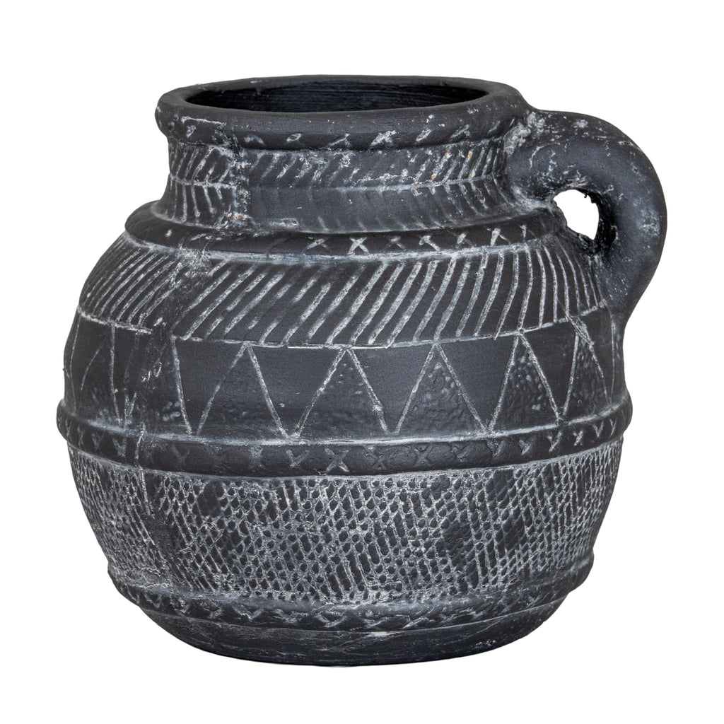 Relica Etched Ceramic Jug