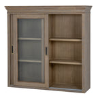 Delphine Collection Sliding Glass Dresser Top
