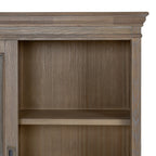 Delphine Collection Sliding Glass Dresser Top