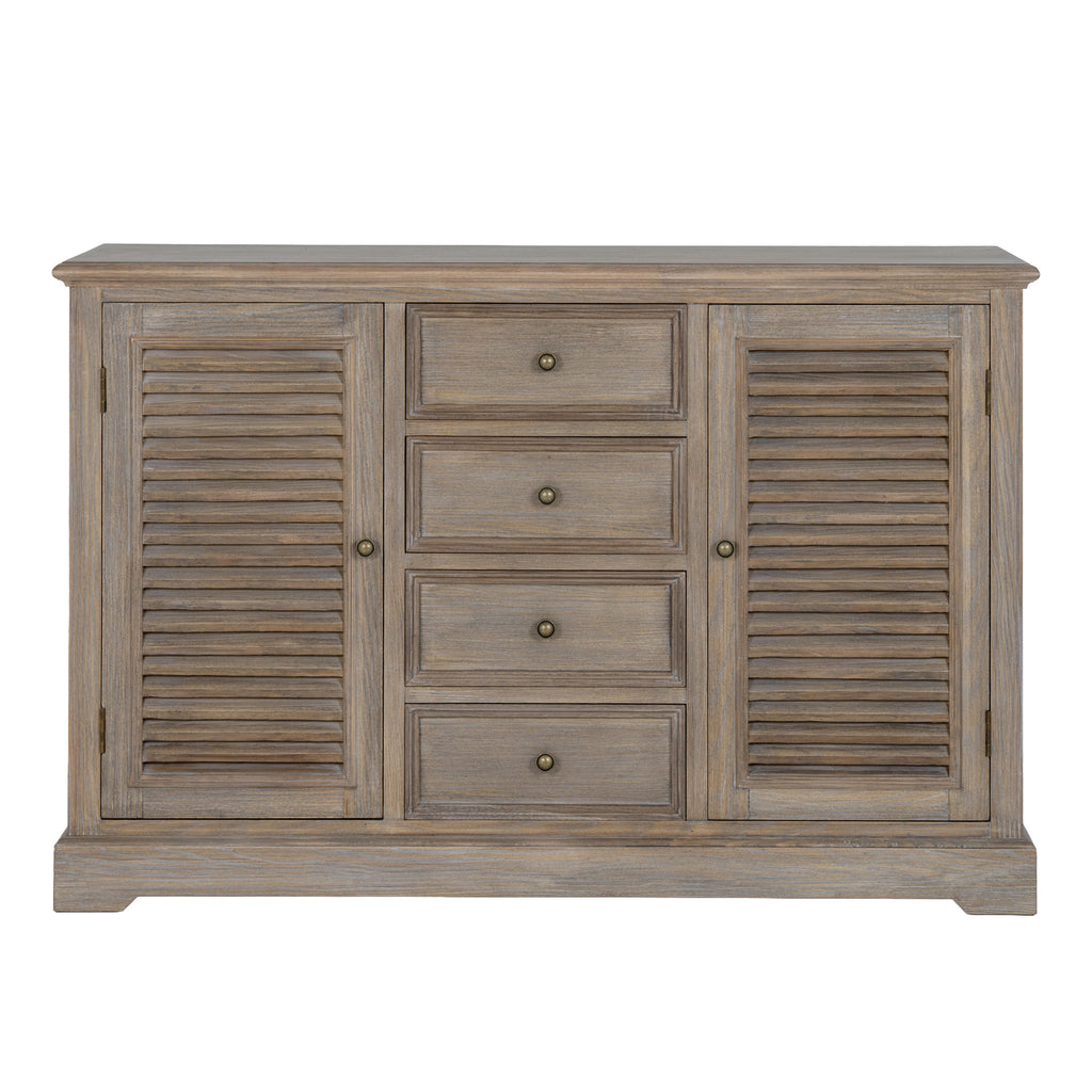 Delphine Collection 2 Door 4 Drawer Dresser Base