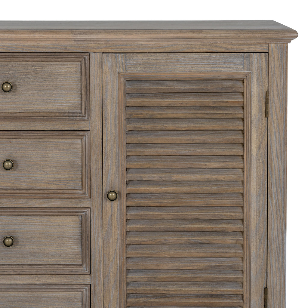 Delphine Collection 2 Door 4 Drawer Dresser Base