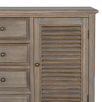 Delphine Collection 2 Door 4 Drawer Dresser Base