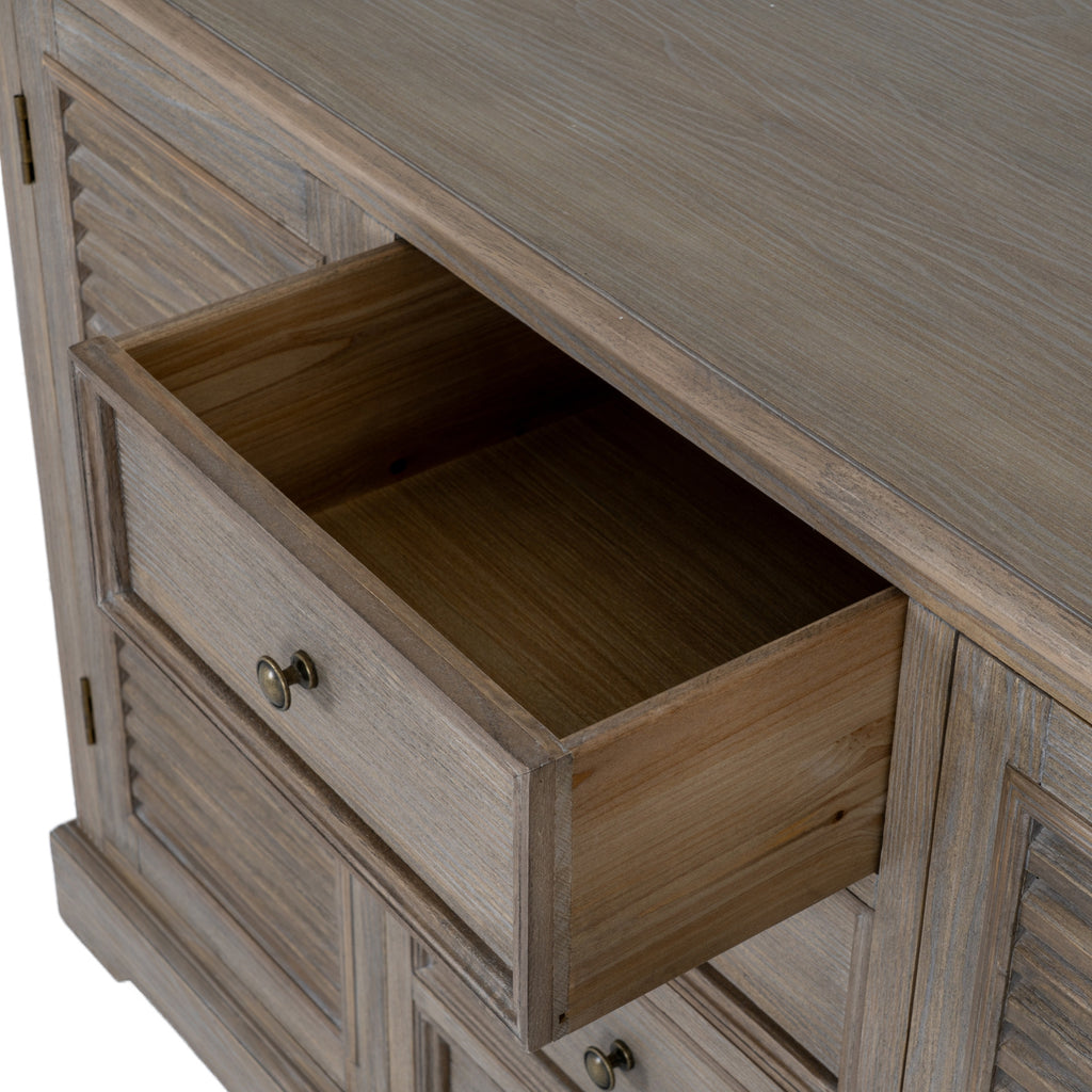 Delphine Collection 2 Door 4 Drawer Dresser Base