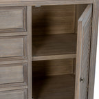 Delphine Collection 2 Door 4 Drawer Dresser Base