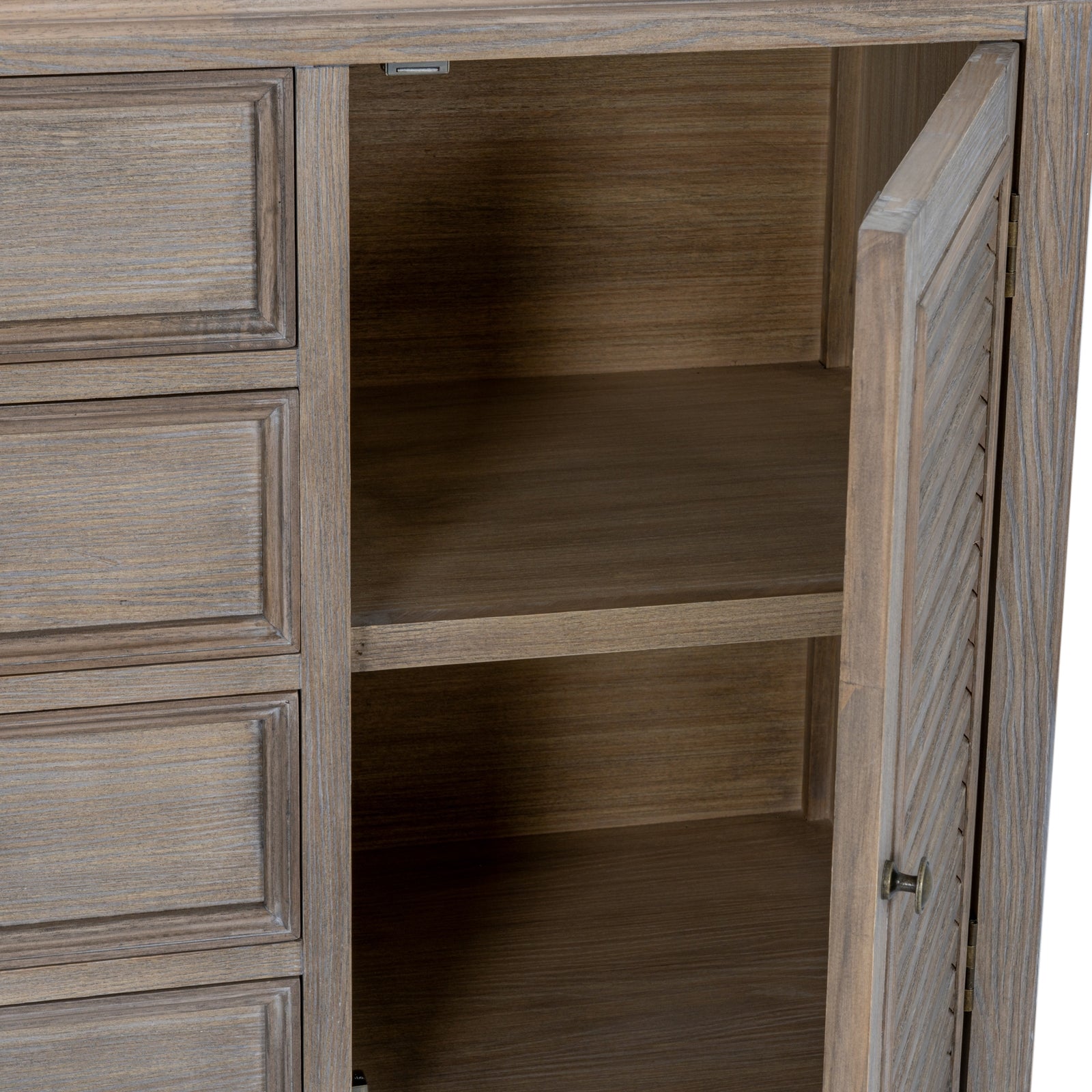 Delphine Collection 2 Door 4 Drawer Dresser Base