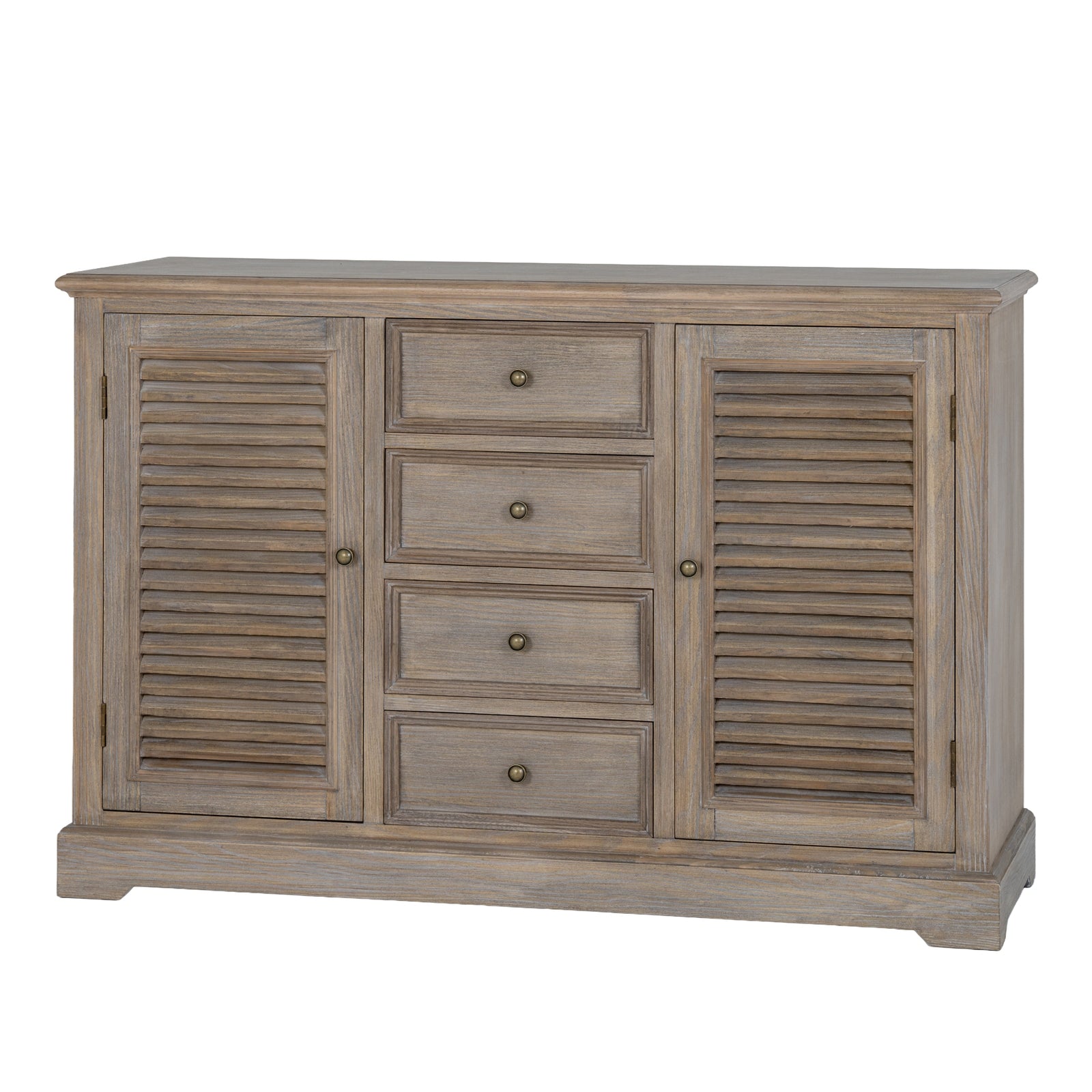 Delphine Collection 2 Door 4 Drawer Dresser Base