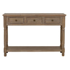 Delphine Collection 3 Drawer Console with Shelf