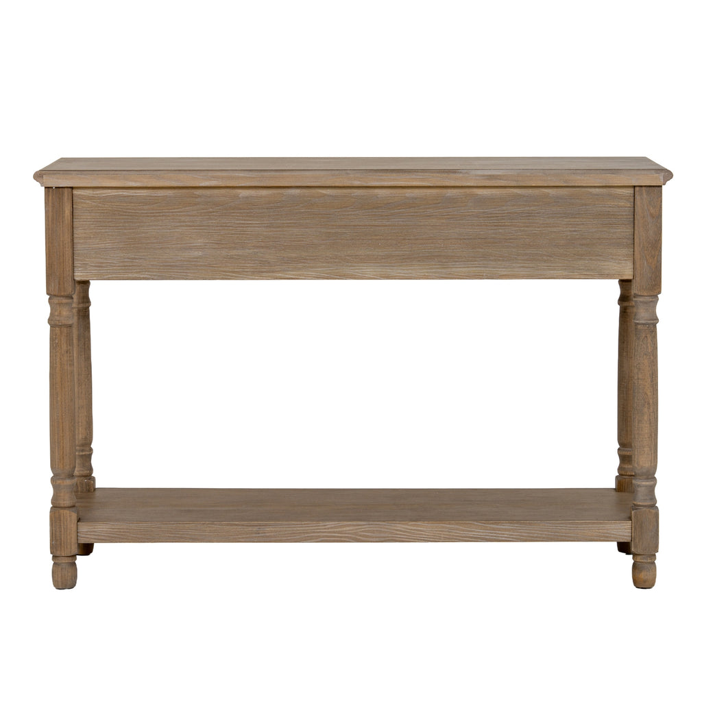 Delphine Collection 3 Drawer Console with Shelf