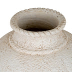 Valdara Beaded Terracotta Vase – Medium