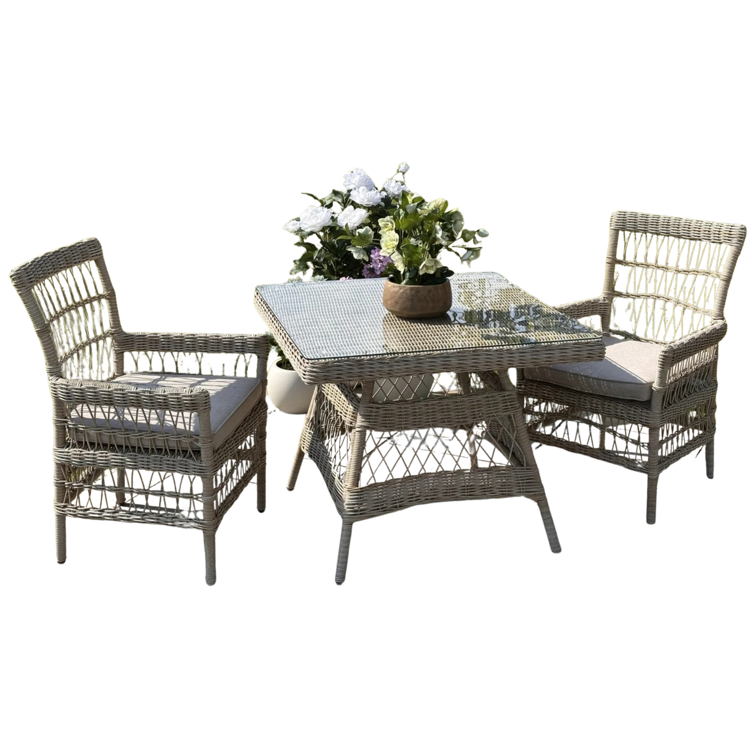 Provence Collection Outdoor 4 Seater Dining Set