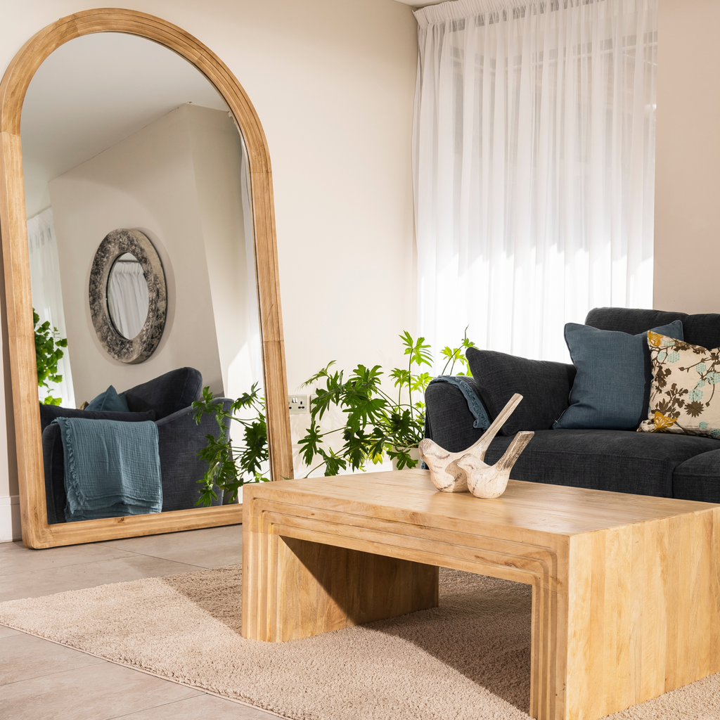 Portofino Arched Floor Mirror