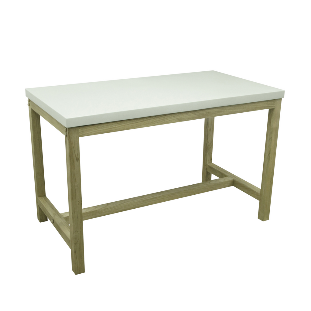 Marennes White Counter Table