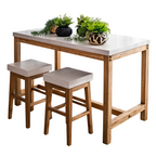 Marennes White Counter Table