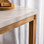 Marennes White Counter Table
