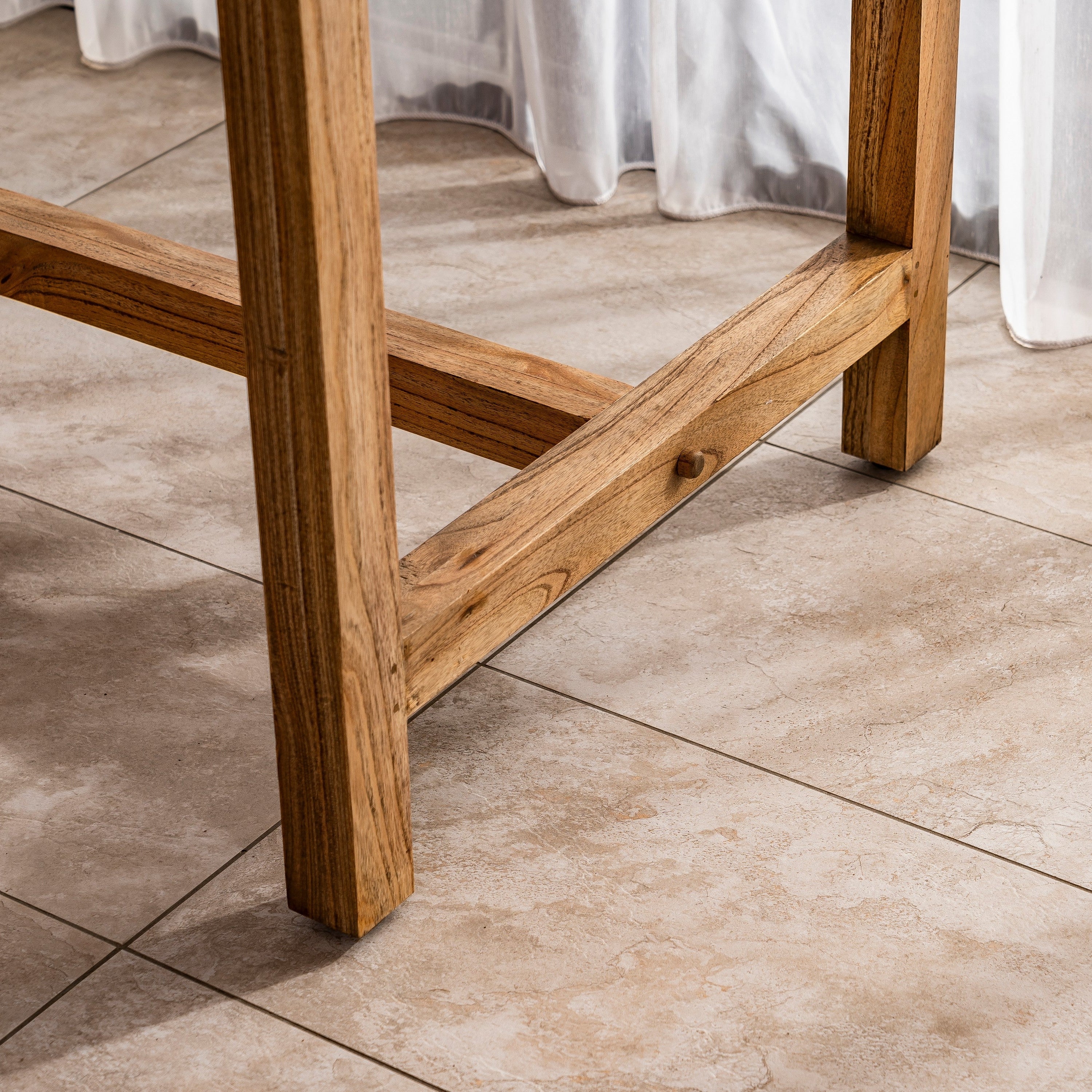 Marennes White Counter Table