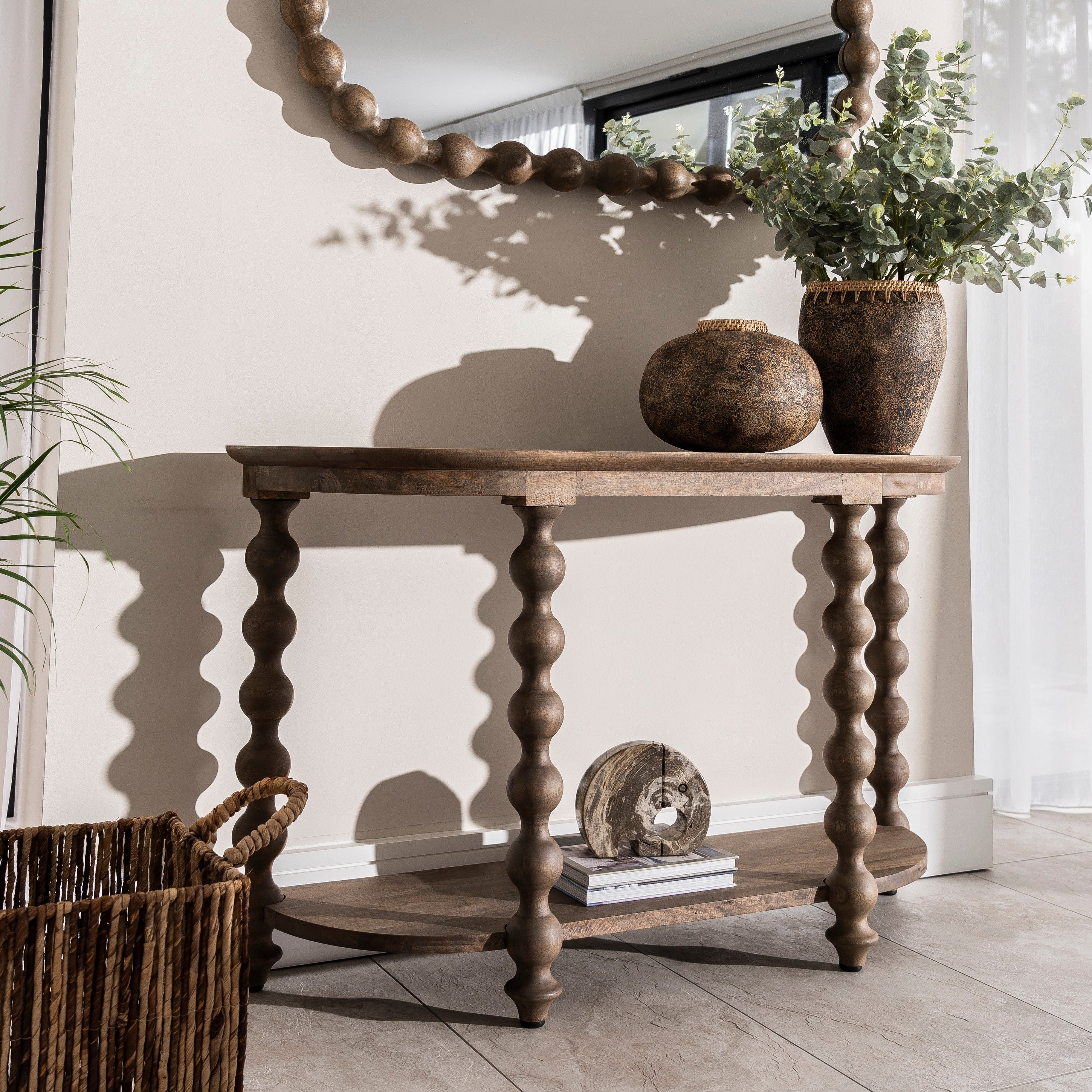 Sorrento Console Table - Greywash
