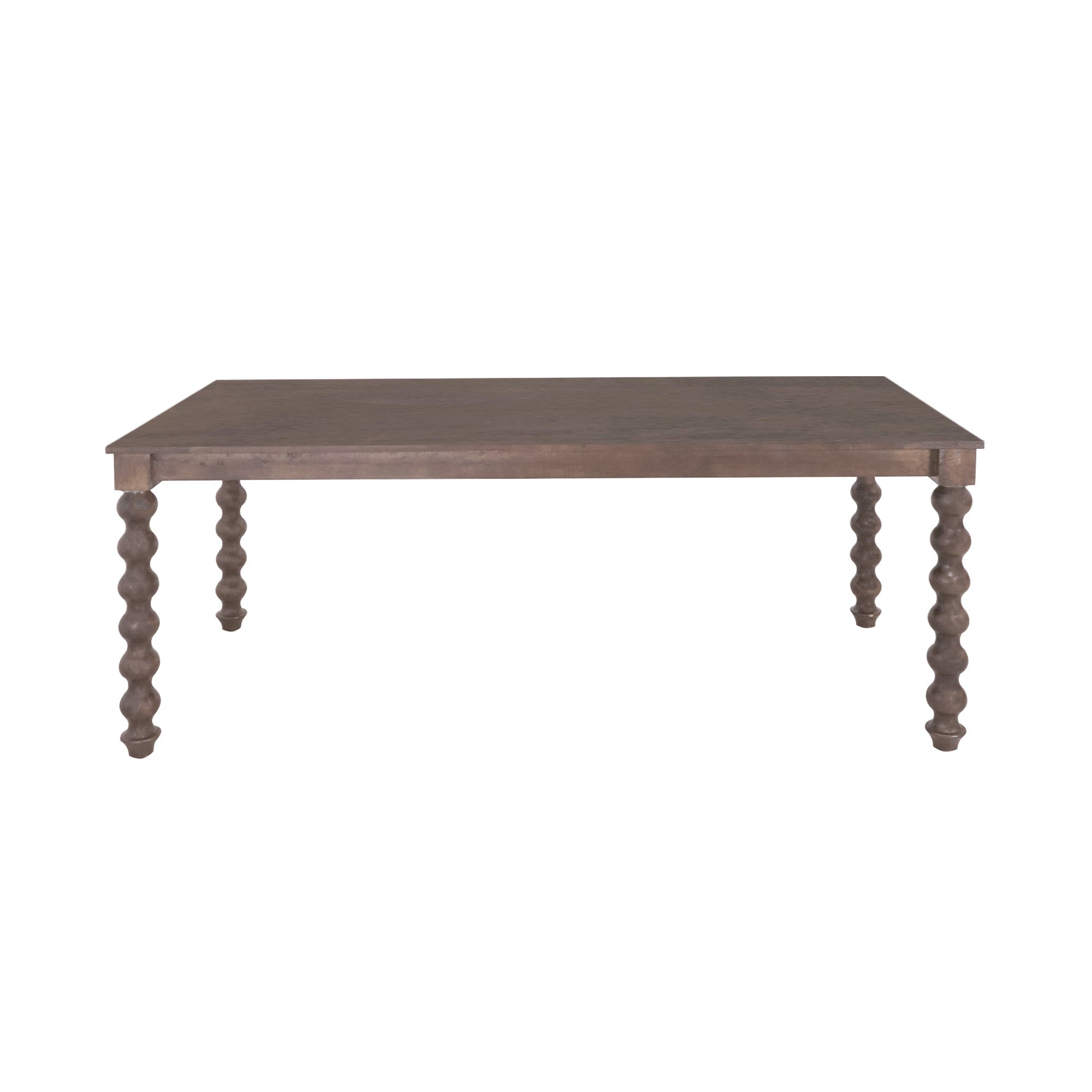 Sorrento Rectangular Dining Table Greywash - 160cm