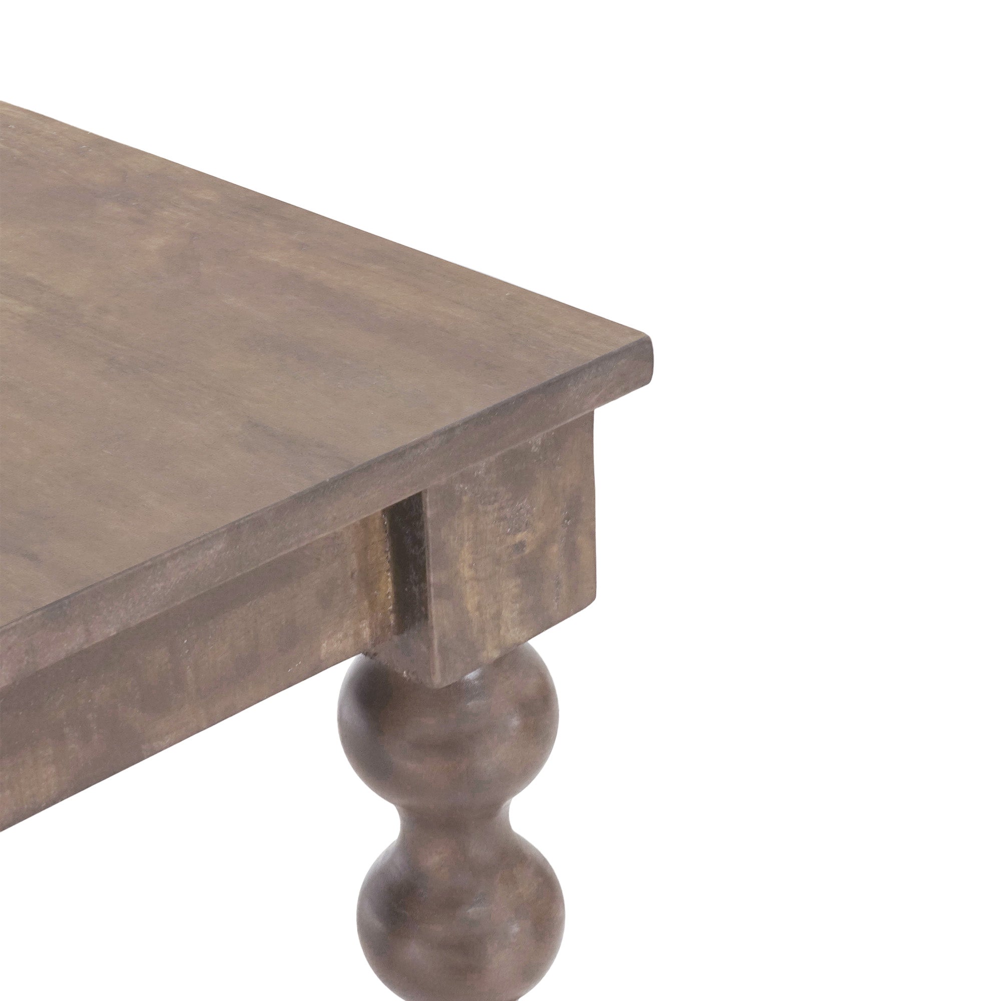 Sorrento Rectangular Dining Table Greywash - 160cm