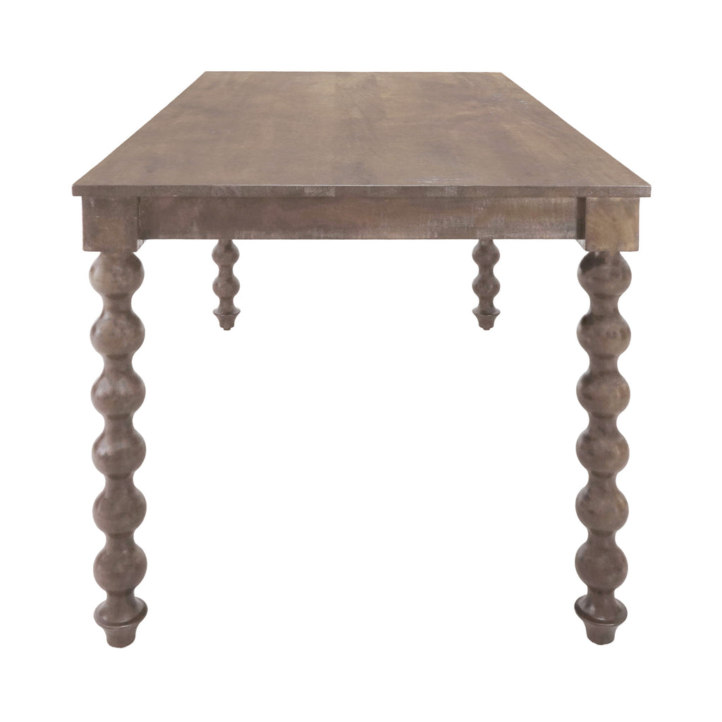 Sorrento Rectangular Dining Table Greywash - 160cm