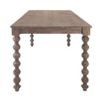 Sorrento Rectangular Dining Table Greywash - 160cm