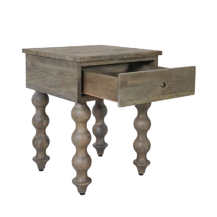 Sorrento Bedside - Greywash