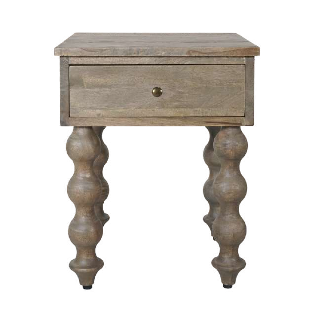 Sorrento Bedside - Greywash