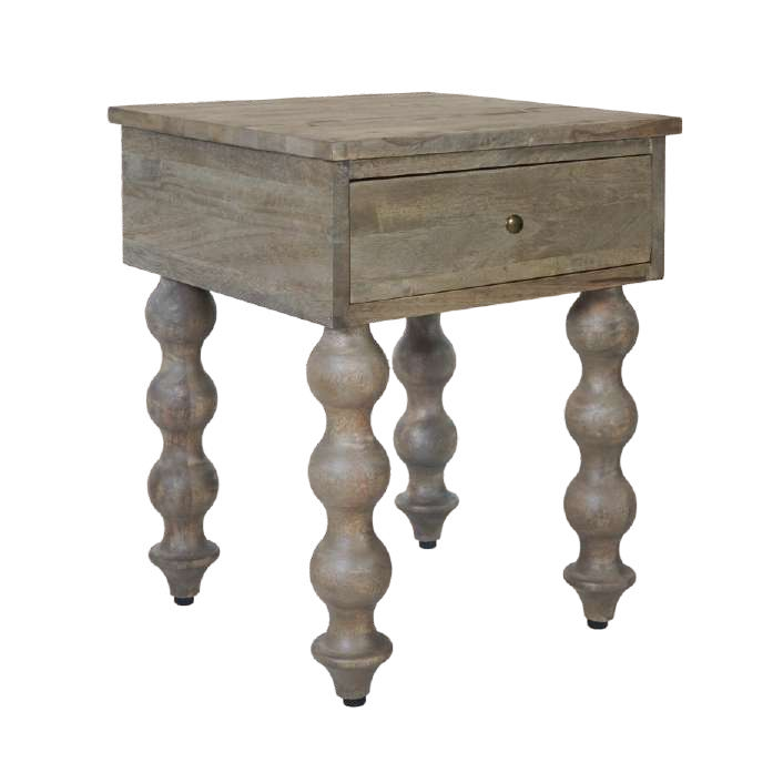 Sorrento Bedside - Greywash