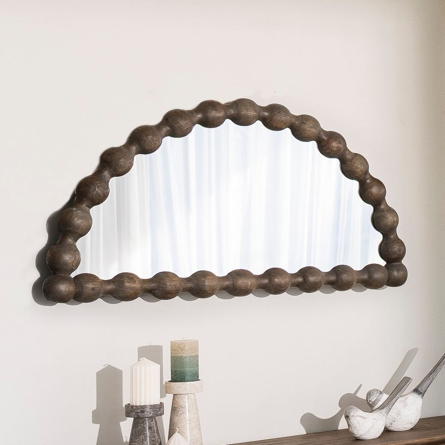 Sorrento Half Moon Mirror