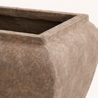 Cortena Square Drum Set Of 2 Planters