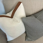 Mirela Bouclé Cushion with Band