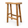 Lowell Reclaimed Teak Bar Stool