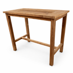 Lowell Teak Bar Table with chiller