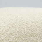 Mirela Bouclé Cushion with Mushroom Fringe
