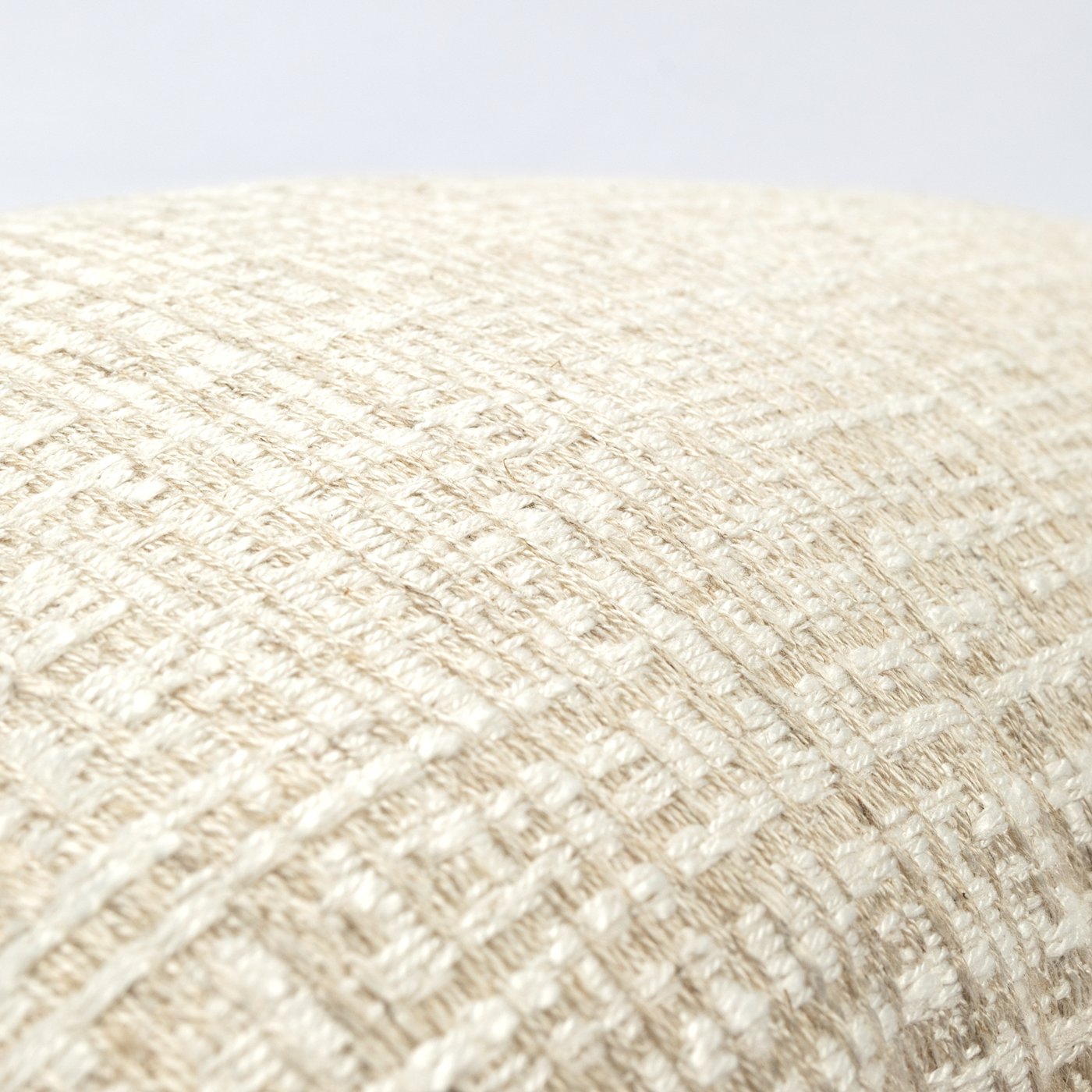 Elara Cushion with Plum Piping