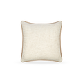 Elara Cushion with Amber Piping