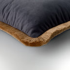 Nerano Cushion with Gold Fringe