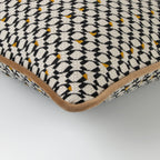 Ivara Cushion with Amber Piping