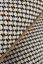 Ivara Cushion with Amber Piping
