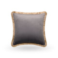 Liora Cushion with Gold Fringe