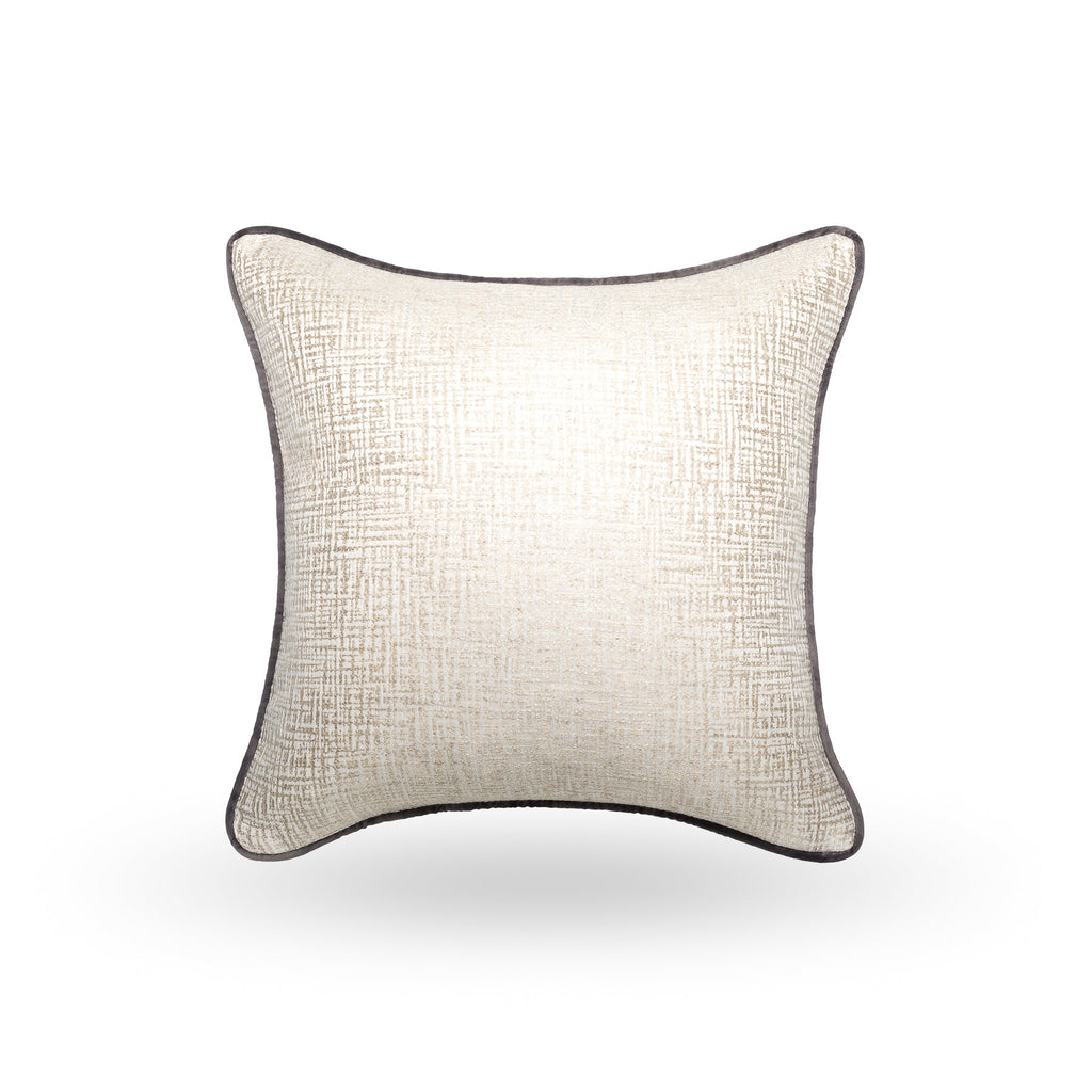 Elara Cushion with Angelite Piping