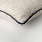 Elara Cushion with Petrol Piping