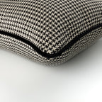 Tavira Cushion with Black Piping
