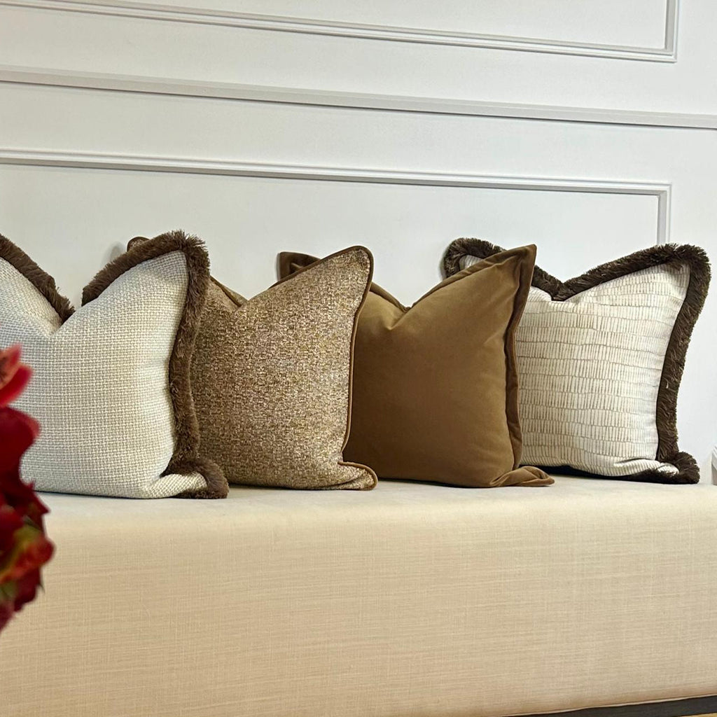 Vanta Cushion with Fringe