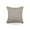 Ivara Cushion with Amber Piping